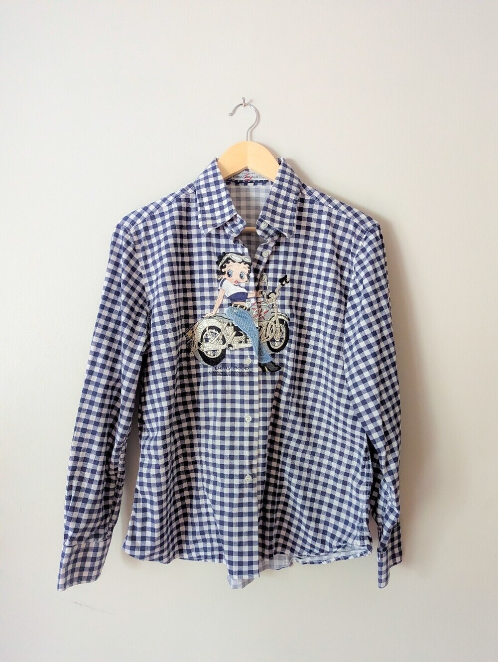 Emmanuel Schivili Betty Boop Vintage Italian Designer Shirt